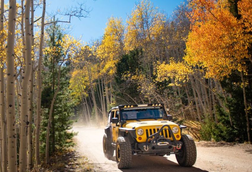 Off road jeeping Buena Vista Salida Colorado