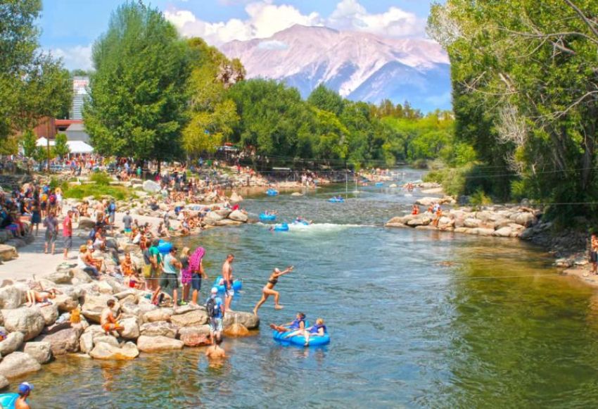 Whitewater parks Buena Vista Salida Colorado